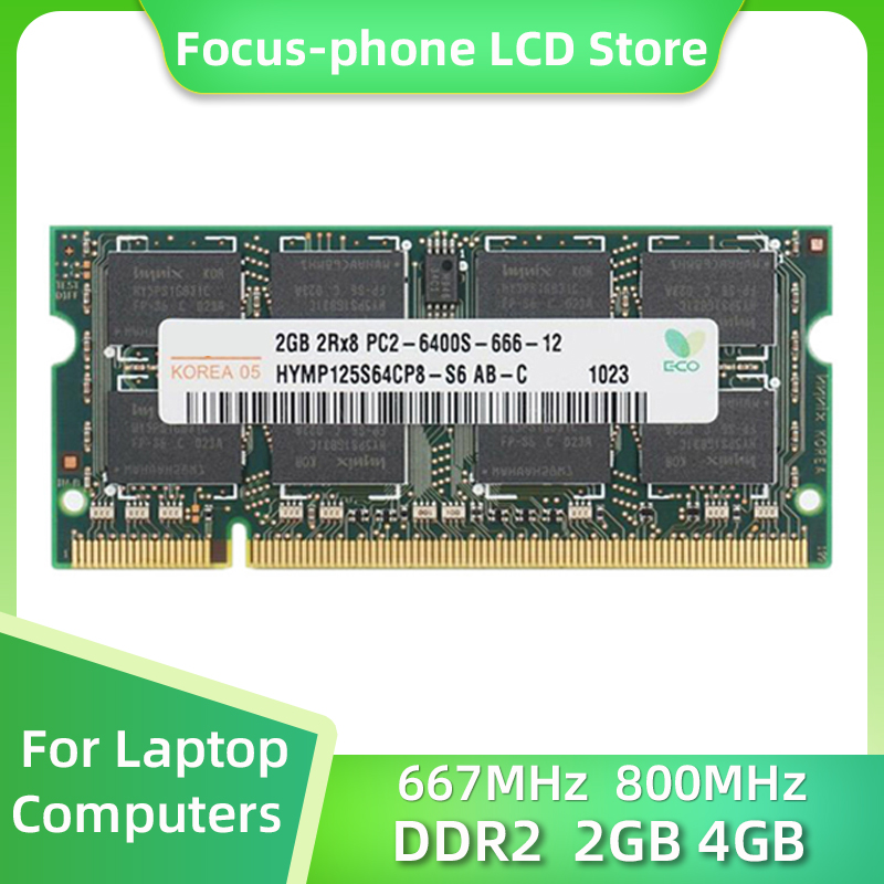 Ram Tablet Accessories - DDR2 2GB 4GB 667MHz 800MHz, Laptop