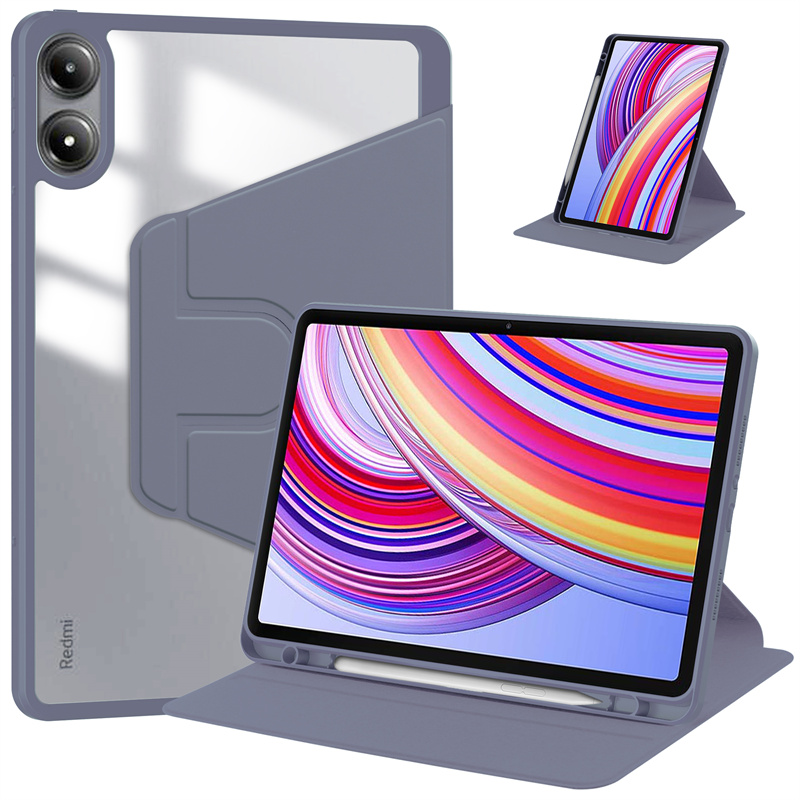 Oneplus Tablet Accessories - Sarung Redmi Pad Pro rotasi 360