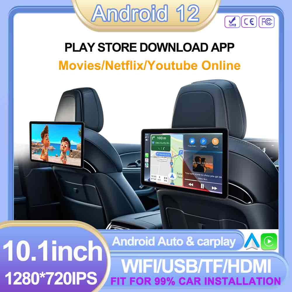 Ram Tablet Accessories - Layar Tablet Monitor Sandaran Kepala Mobil