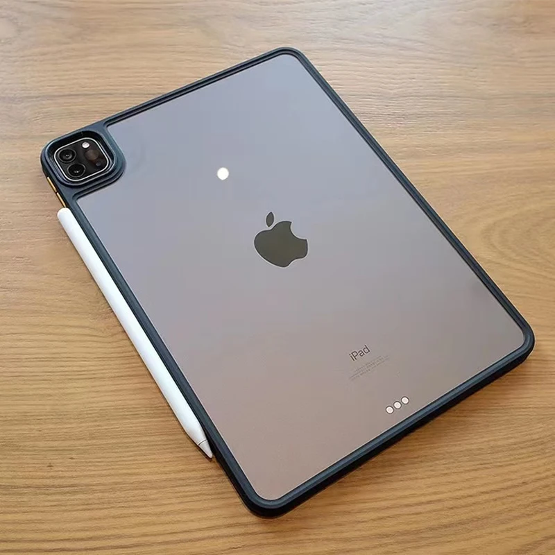 Ipad Cover Folio - Casing transparan bening untuk iPad Air