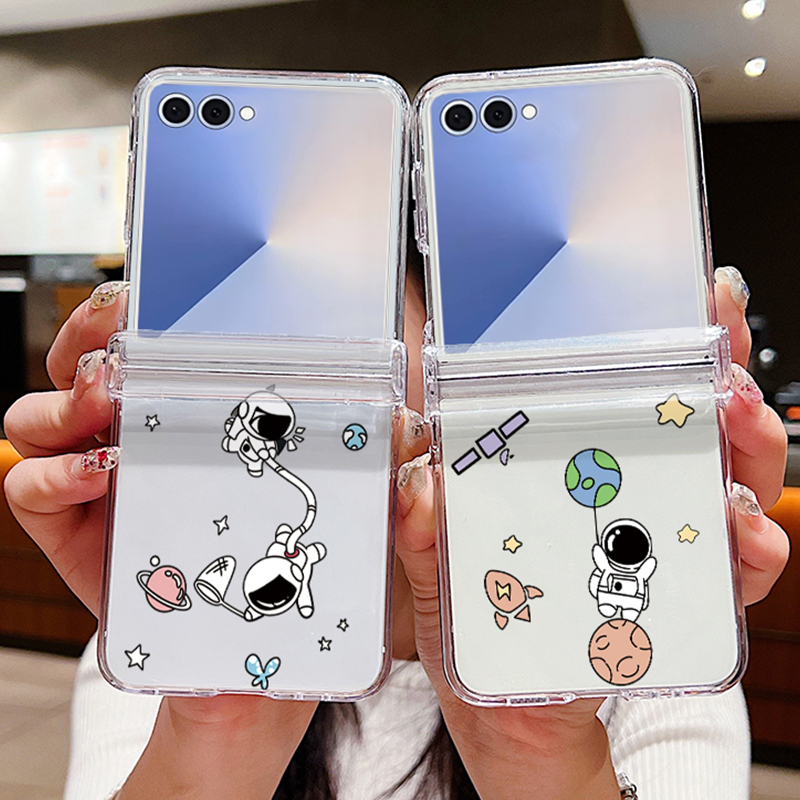 Tablet And Accessories Case - Casing Ponsel Lipat Pola Astronot untuk
