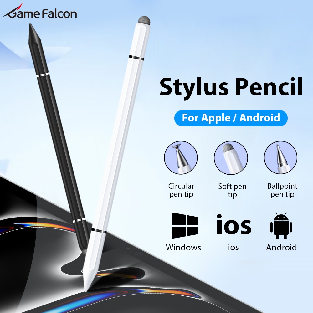 Tablet Pencil Accessories - Pena Stylus Kapasitif Magnetik 3 in