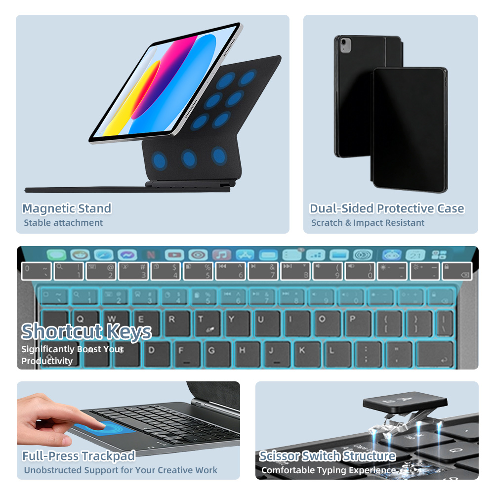 Keyboard Ajaib 2026 dengan Blu - Tablet Ipad Accessories ulasan dan harga