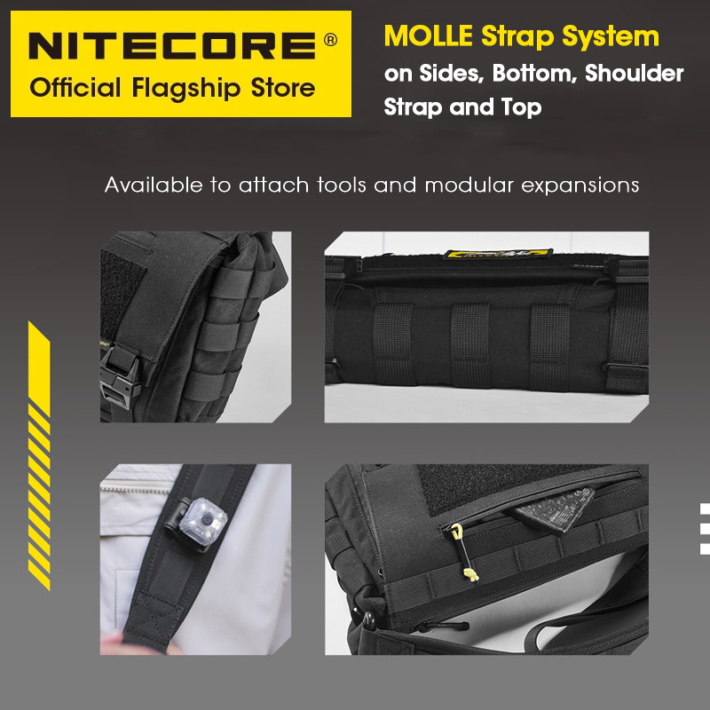 Tas selempang NITECORE SLB06,  - Tablet Accessories Bag ulasan dan harga