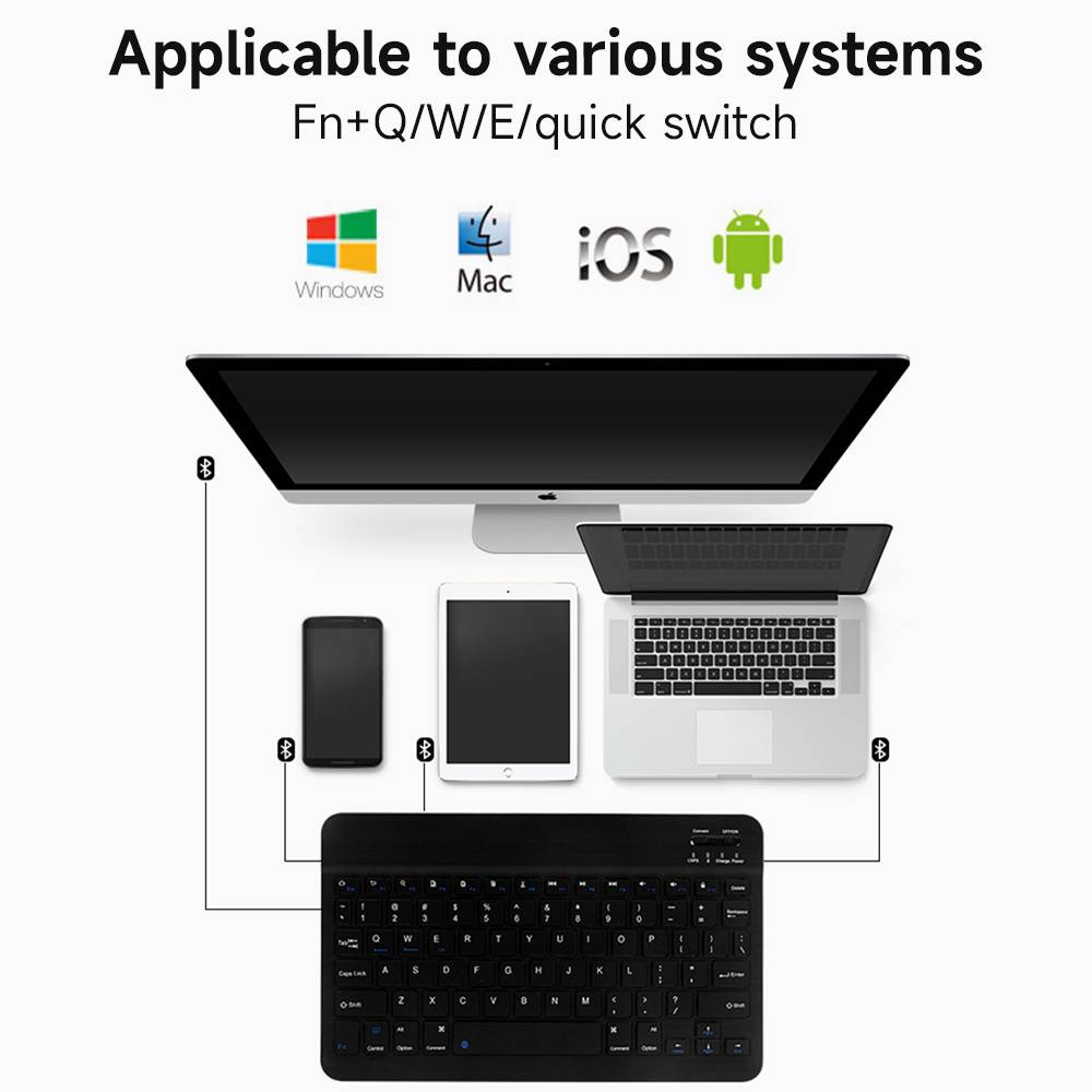 Keyboard Bluetooth nirkabel un - Tablet Ipad Accessories ulasan dan harga