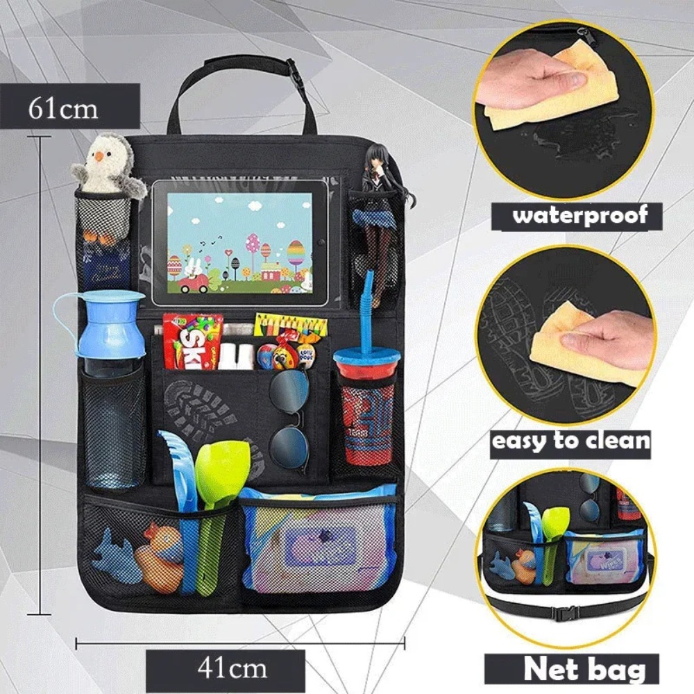 Pengatur kursi belakang mobil  - Tablet Accessories Bag ulasan dan harga