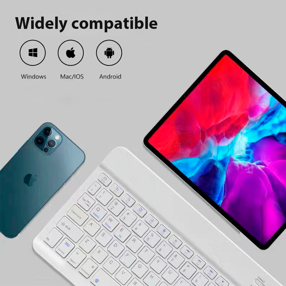 Keyboard nirkabel Bluetooth Un - Tablet Ipad Accessories ulasan dan harga
