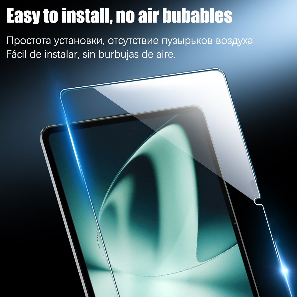 2 buah kaca Tempered 9H untuk  - Oneplus Tablet Accessories ulasan dan harga