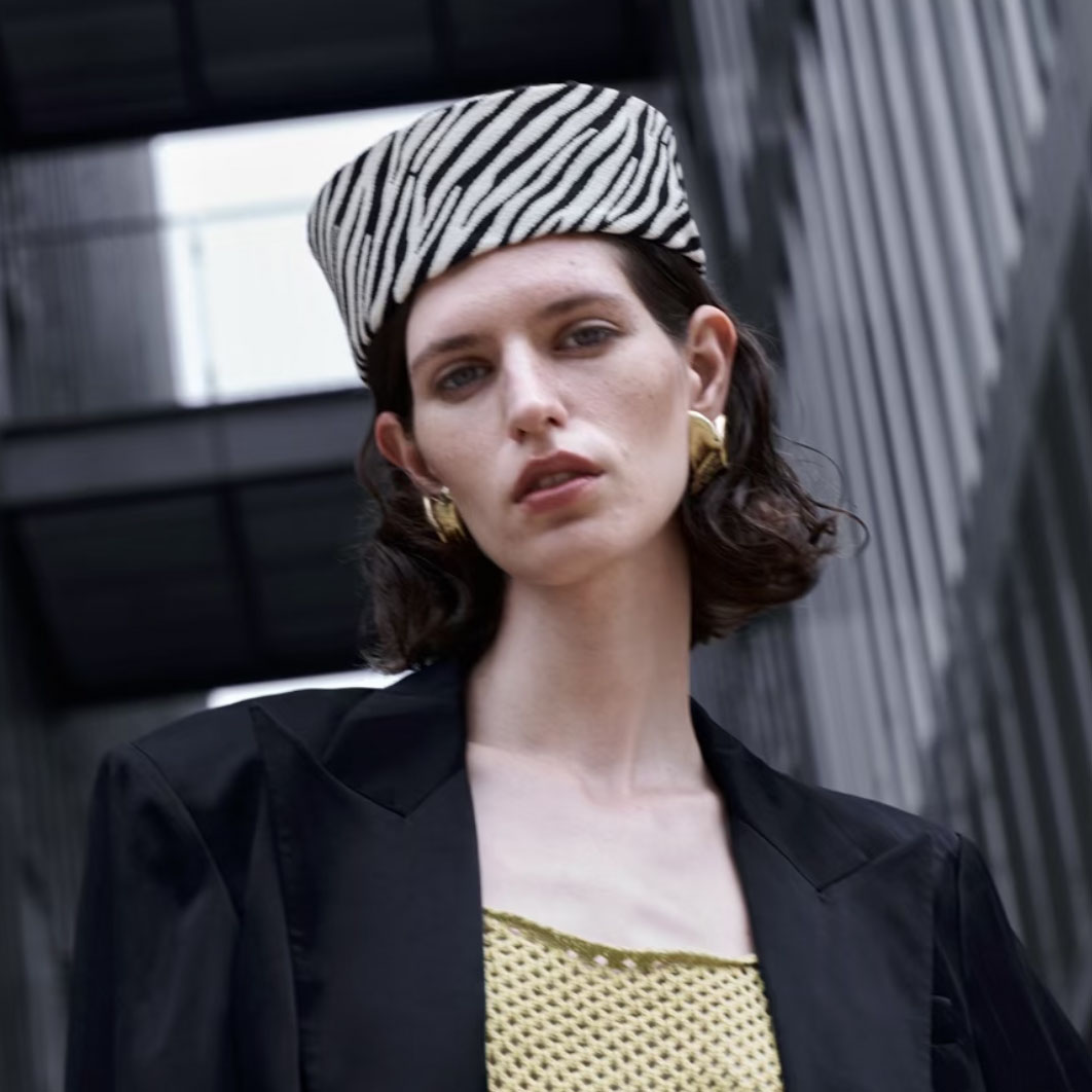 Topi Baret Motif Zebra untuk W - Zebra Tablet Accessories ulasan dan harga