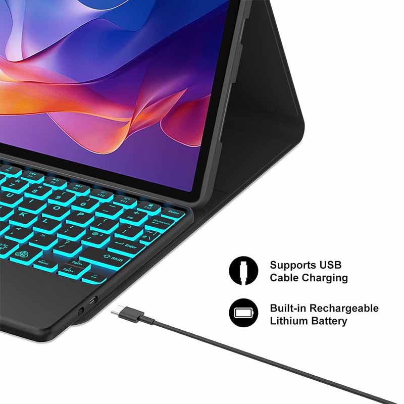 Casing Keyboard Lampu Latar Se - Bluetooth Trackpad ulasan dan harga